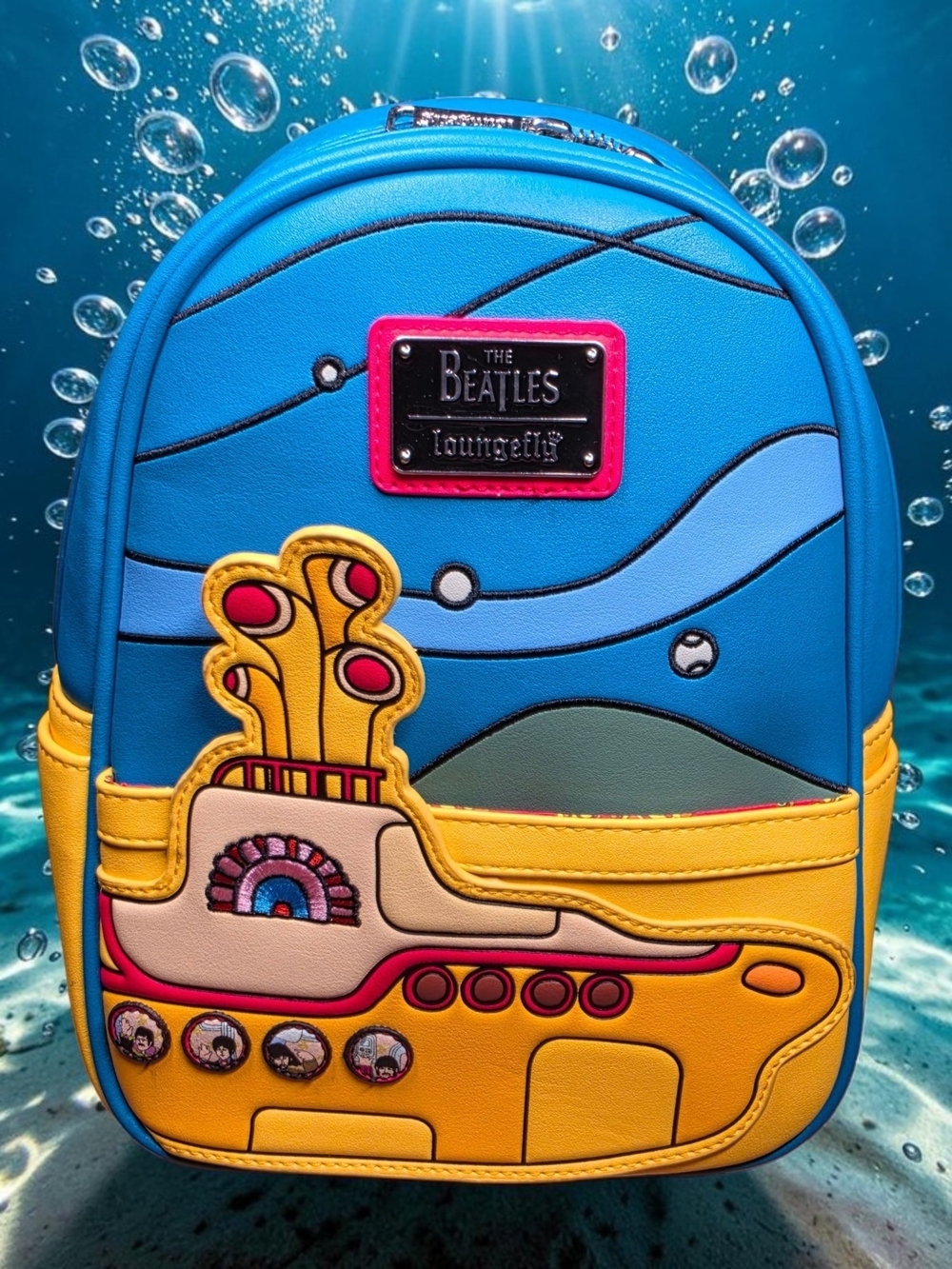 Loungefly X Beatles Yellow Submarine Backpack NWT!